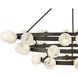 Selene 36 Light 60 inch Black Oxide Chandelier Ceiling Light