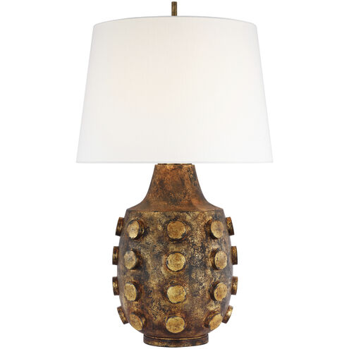 Thomas O'Brien Orly 31.5 inch 15 watt Antique Gild Table Lamp Portable Light, Large