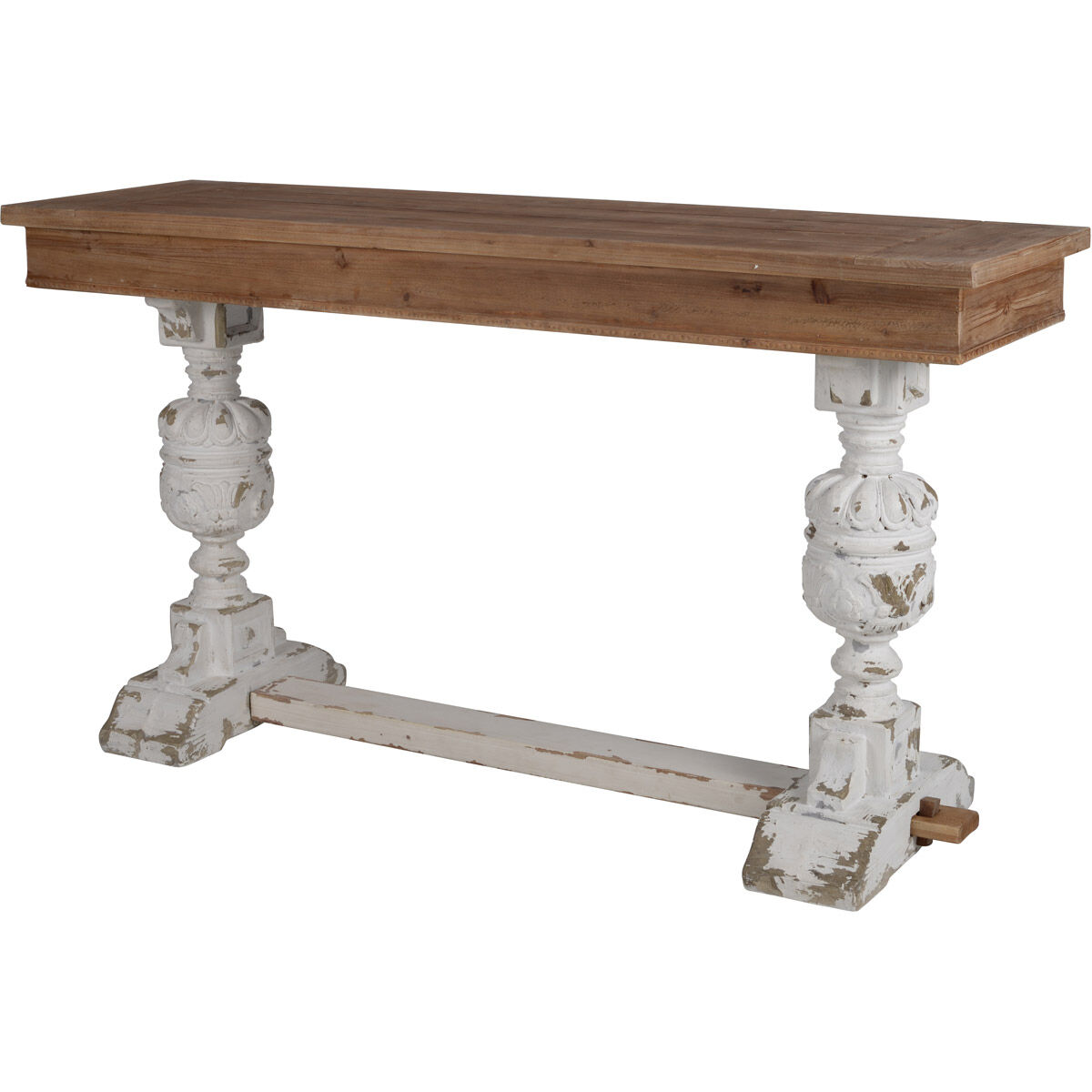 Alcott 59.1 X 17.7 inch White Buffet Table