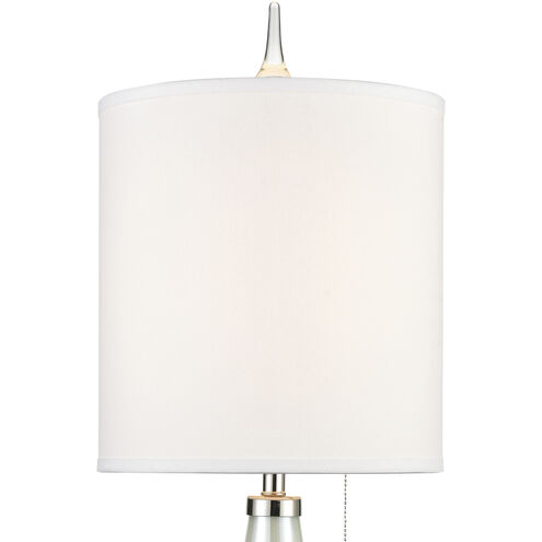Confection 41 inch 100.00 watt Seafoam Green with Polished Nickel Table Lamp Portable Light