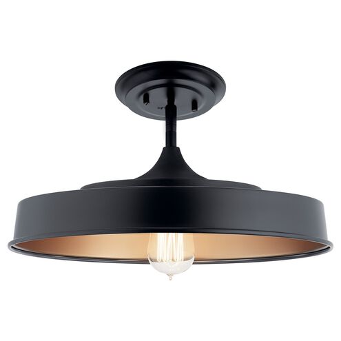 Elias 1 Light 16.00 inch Semi-Flush Mount