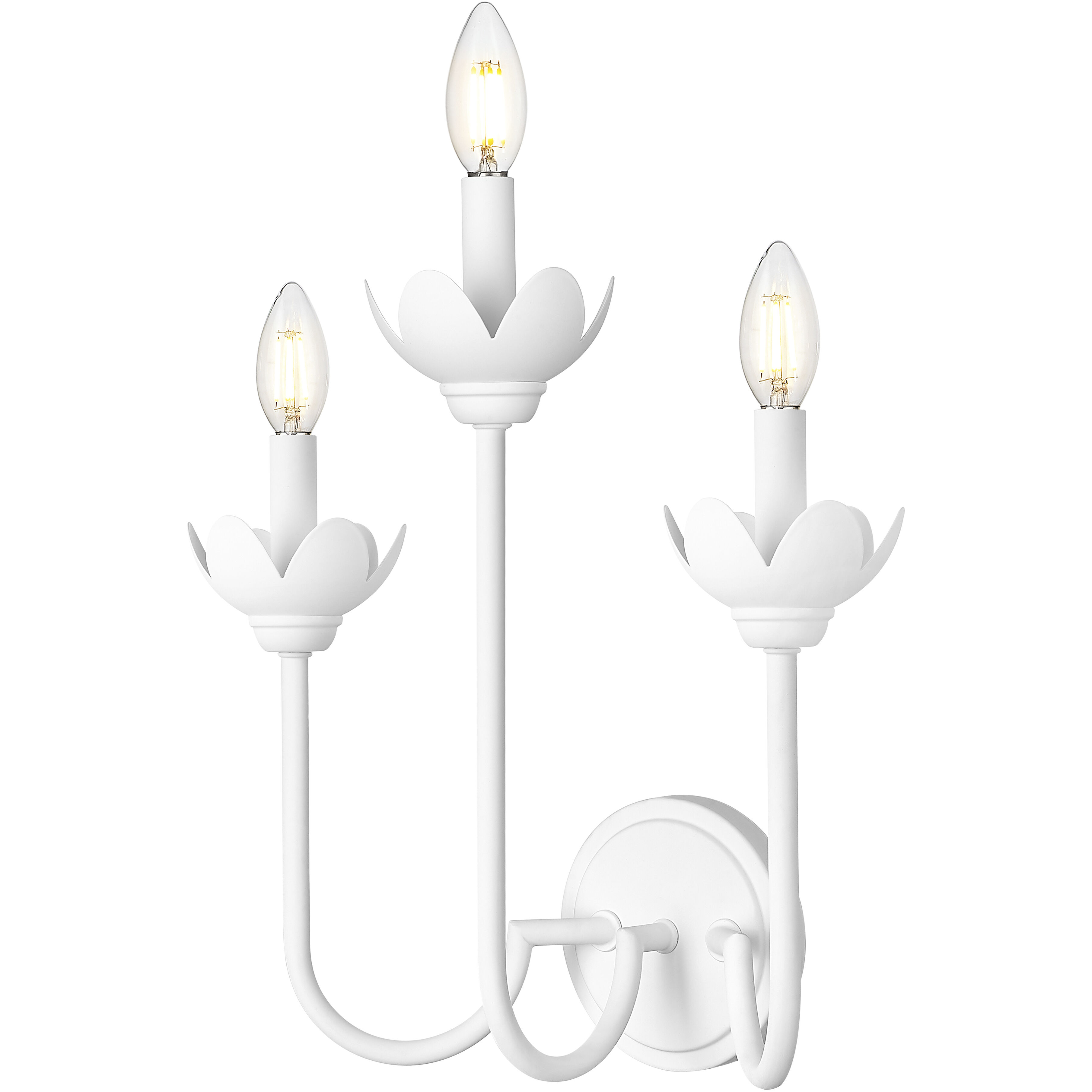 Allistair 3 Light 15.00 inch Wall Sconce