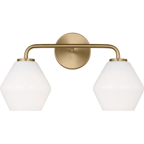 Jett 2 Light 17.00 inch Bathroom Vanity Light