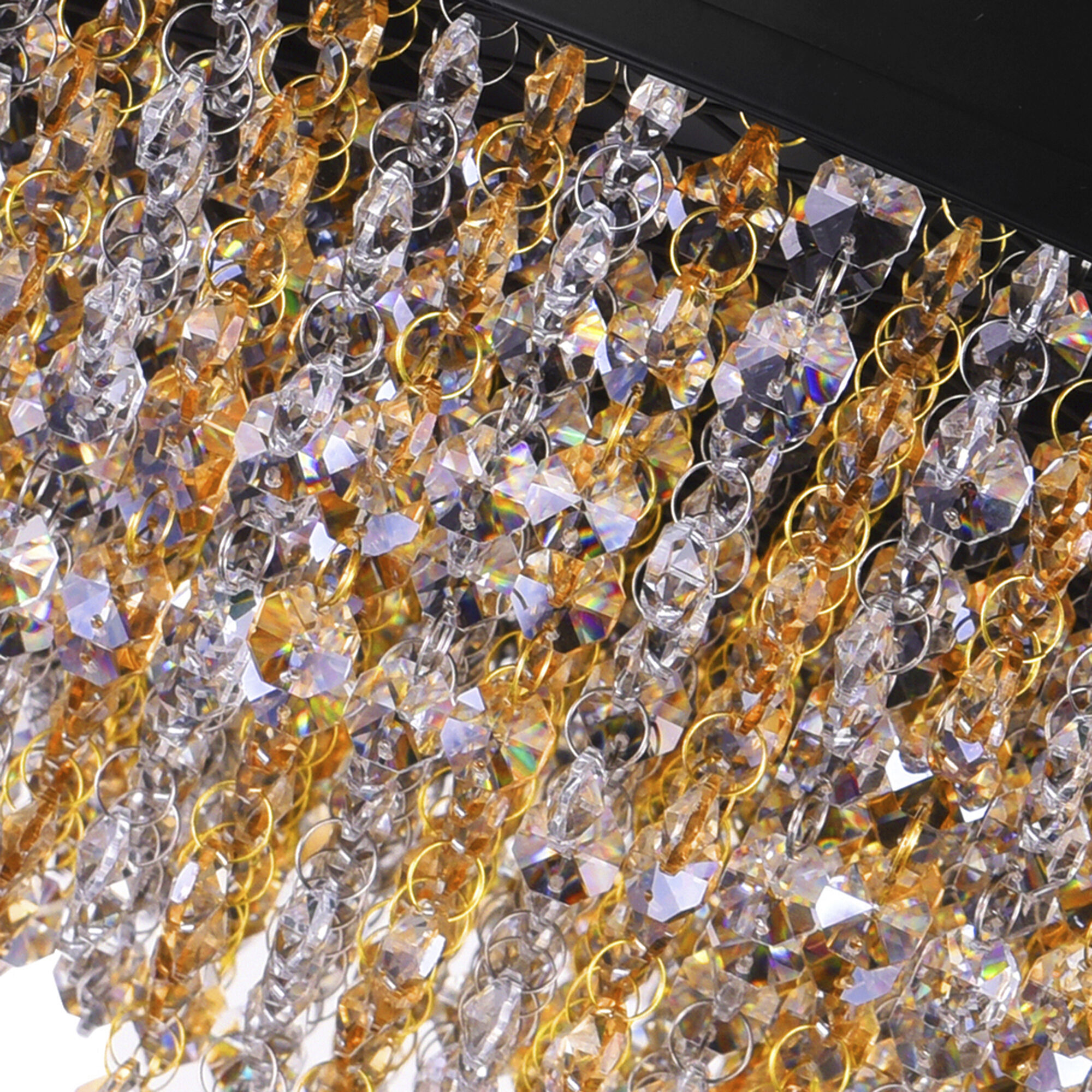 Medina 10 Light 24 inch Black Drum Shade Chandelier Ceiling Light