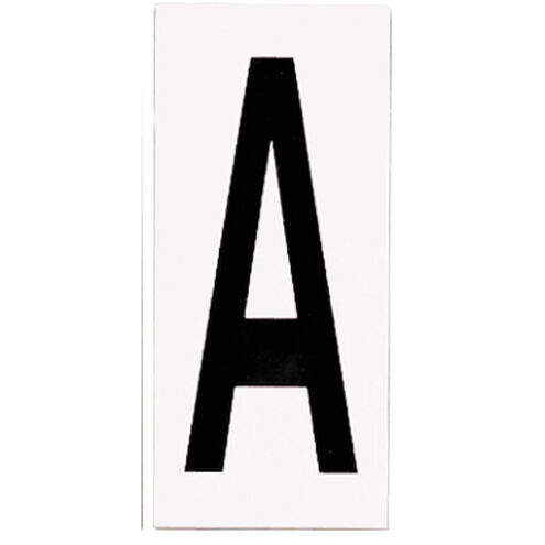 Address Light White Address Light Tile in "A" Text