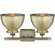 Adirondack 2 Light 18 inch Antique Brass Bath Vanity Light Wall Light