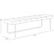 Casimir Chacha Cream Bench