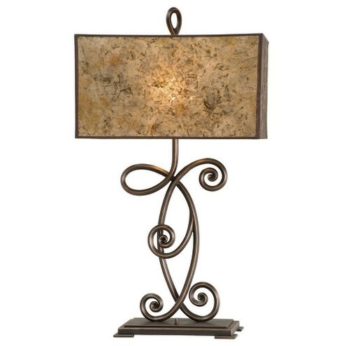 Windsor 32 inch 75 watt Antique Copper Table Lamp Portable Light