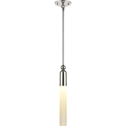 Fusion 1 Light 3 inch Polished Nickel Mini Pendant Ceiling Light
