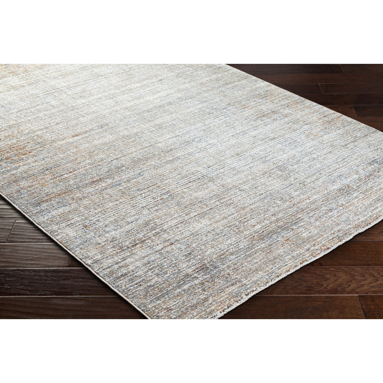 Presidential 120.08 X 94.49 inch Light Silver/Ash/Silver/Sterling Grey/Off-White Machine Woven Rug in 8 x 10
