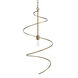 Avila 1 Light 16 inch Gold Pendant Ceiling Light
