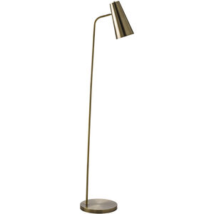 Tanner 65.5 inch 40 watt Metallic - Brass Task Floor Lamp Portable Light