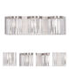 Ashton 3 Light 23.5 inch Brushed Nickel ADA Vanity Sconce Wall Light