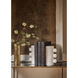 Sanya 9.5 X 4.5 inch White Bookend Set