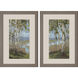 Aspen Spring Green and Brown and Neutral and Multi Framed Art, Propac