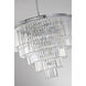Canada 15 Light 32 inch Chrome Chandelier Ceiling Light
