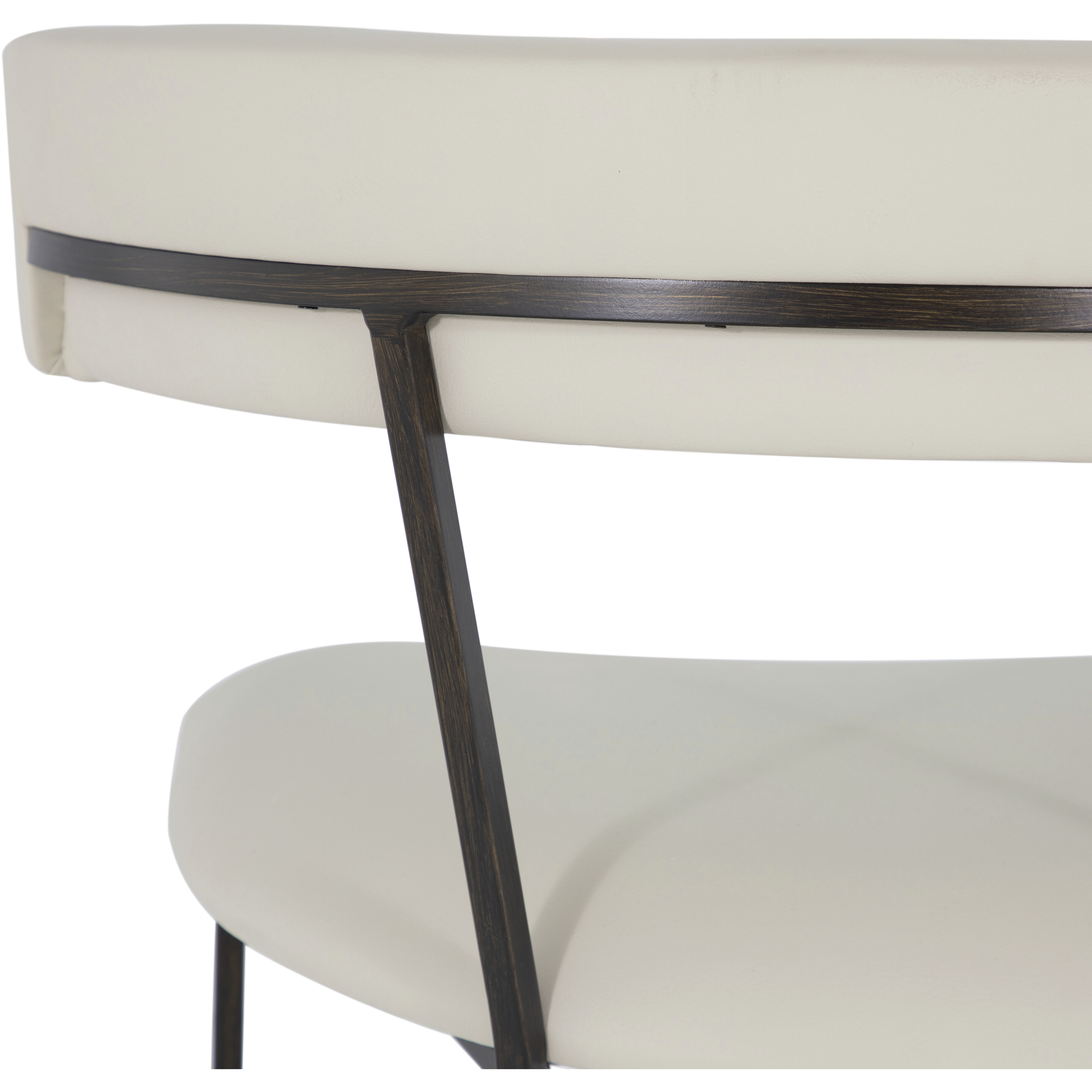 Matlock White & Ivory / Yellow Dining Chair