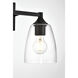 Gianni 2 Light 15 inch Black Bath Sconce Wall Light