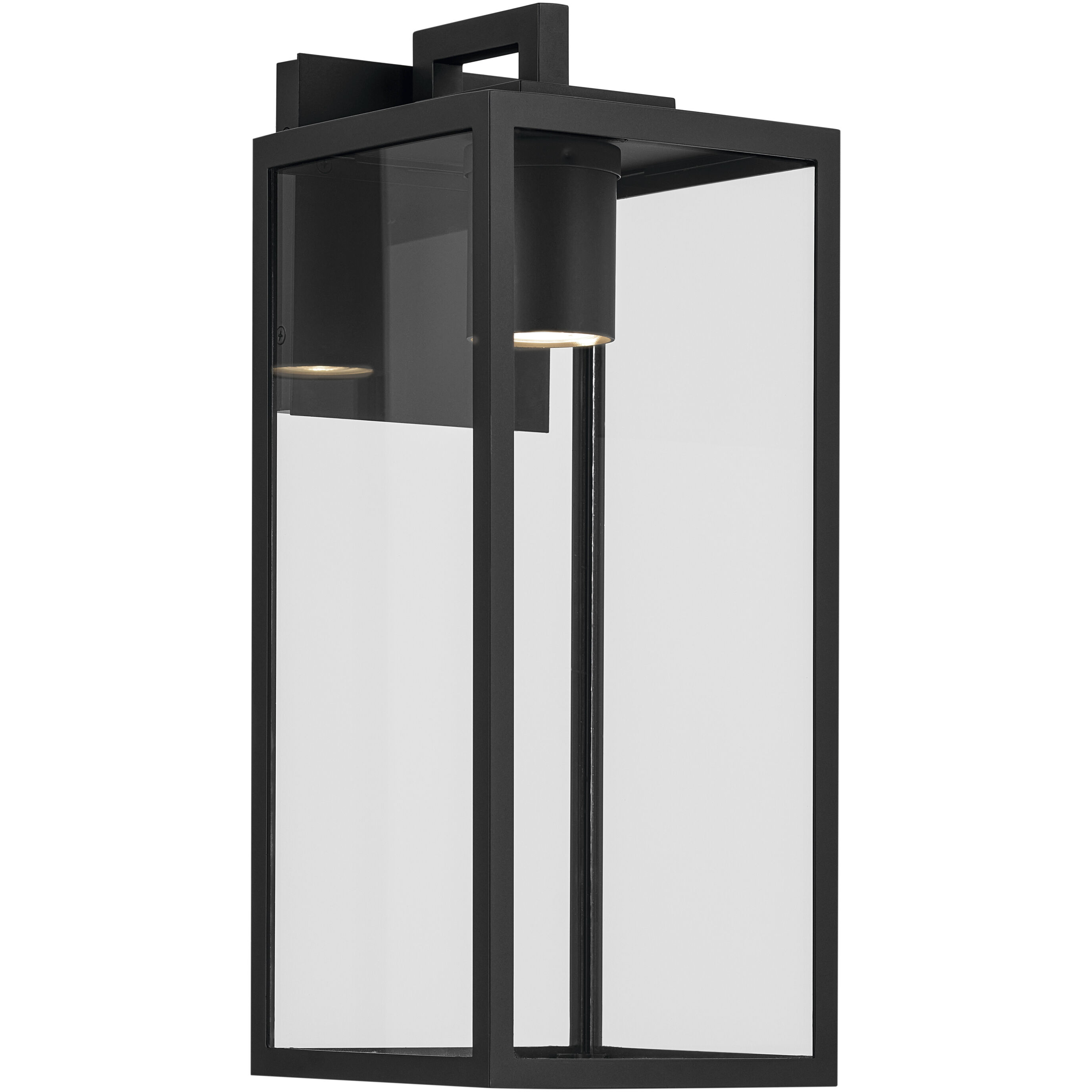 Branner 1 Light 17.75 inch Textured Black Outdoor Wall Light
