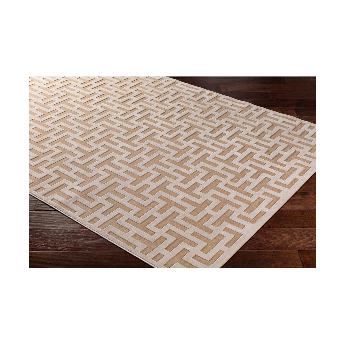 Aesop 144 X 108 inch Beige/Khaki Rugs, Rectangle