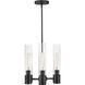 Shea 6 Light 34 inch Black Chandelier Ceiling Light