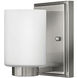 Miley LED 5 inch Brushed Nickel Vanity Light Wall Light