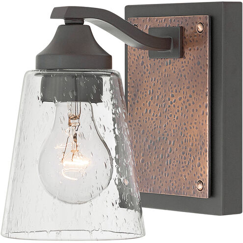 Jackson LED 7 inch Buckeye Bronze with Antique Copper Vanity Light Wall Light