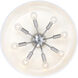 Forbidden Springs LED 20 inch Matte White Down Pendant Ceiling Light
