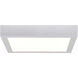 Ulko LED 9 inch Silver Flush Mount Ceiling Light