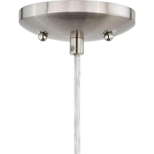 Milano LED 4.75 inch Satin Nickel Mini Pendant Ceiling Light