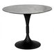 Jamna 36 X 36 inch Matte Black Dining Table