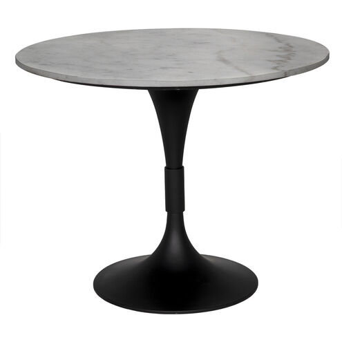 Jamna 36 X 36 inch Matte Black Dining Table
