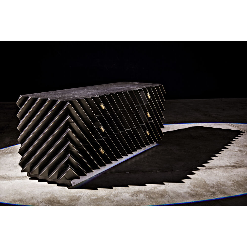 Hikaru Hand Rubbed Black Dresser