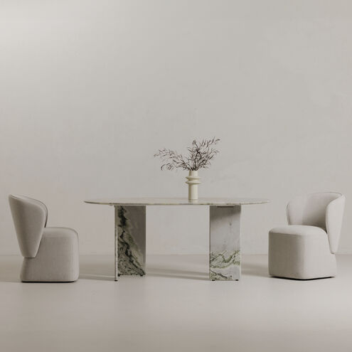 Celia 72 X 40 inch Green Dining Table