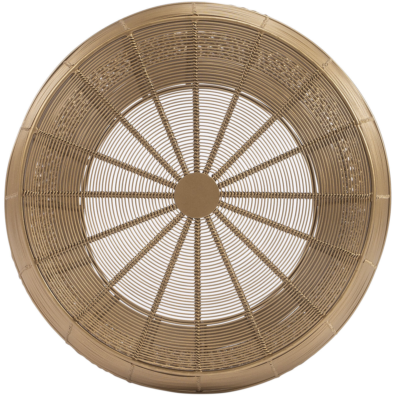 Bellarose Gold Metal End or Side Table