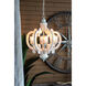 Anita 6 Light 20.5 inch Cream Chandelier Ceiling Light