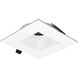 Iolite Can-Less Matte Powder White Recessed Trim