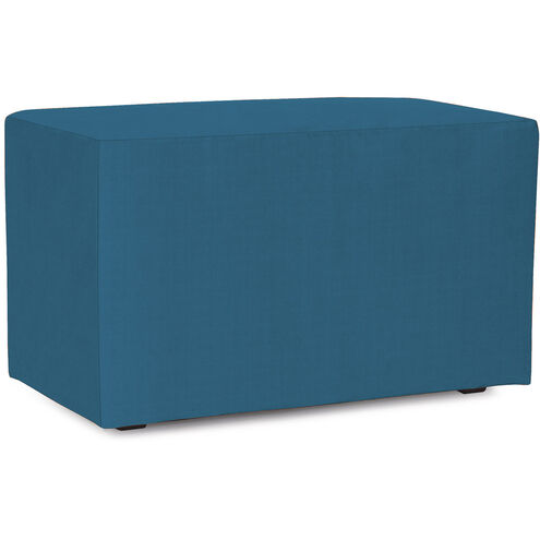 Universal Seascape Turquoise Outdoor Bench with Slipcover