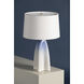 Chappaqua 26.5 inch 60.00 watt Aged Brass and Gloss Sky Ombre Ceramic Table Lamp Portable Light
