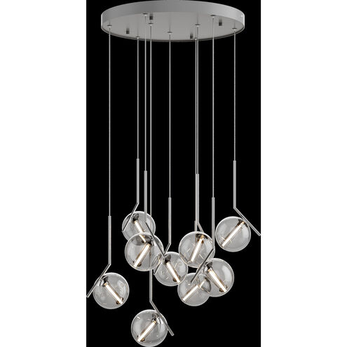 Vetri LED 23.62 inch Chrome Chandelier Ceiling Light