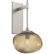 Nova Incandescent 1 Light 10 inch Beige Silver Indoor Sconce Wall Light, Tempo Nebula