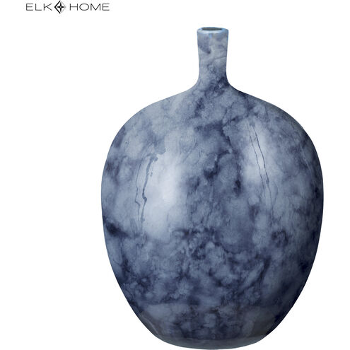 Midnight Marble 14 X 10 inch Vase, Large