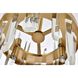 Serena 6 Light 10 inch Satin Gold Pendant Ceiling Light