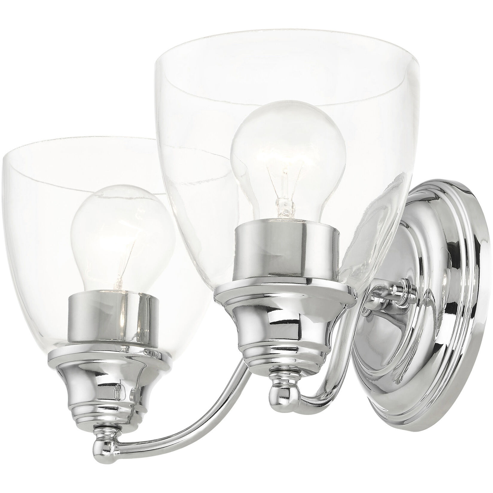 Montgomery 2 Light 14 inch Polished Chrome Vanity Sconce Wall Light