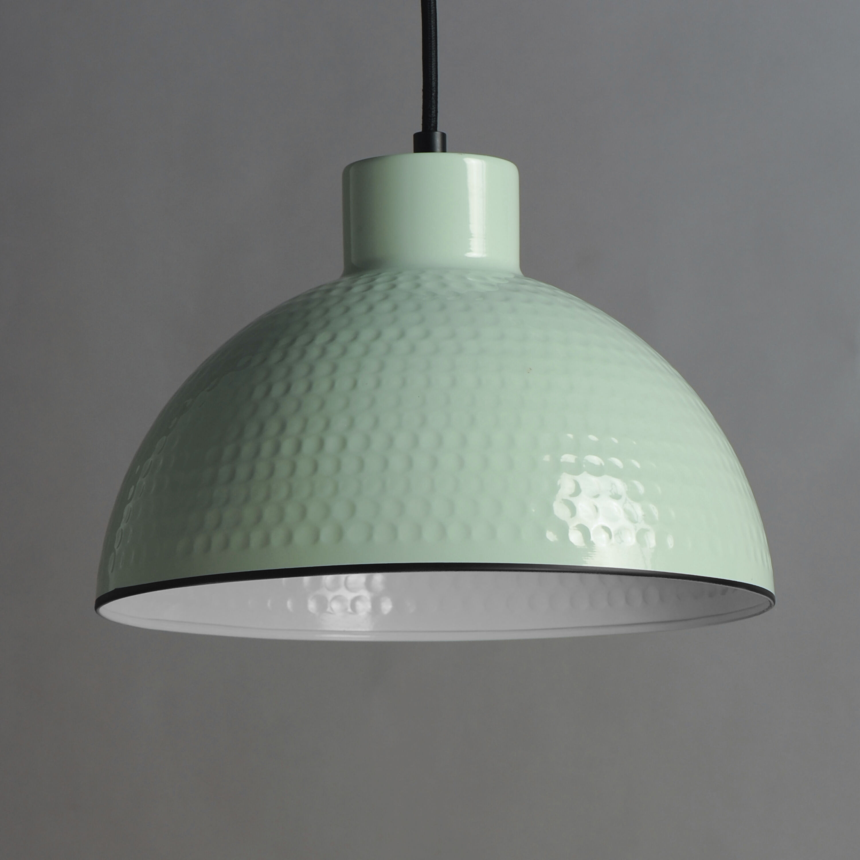 Rockport 1 Light 12 inch Sage Green Single Pendant Ceiling Light