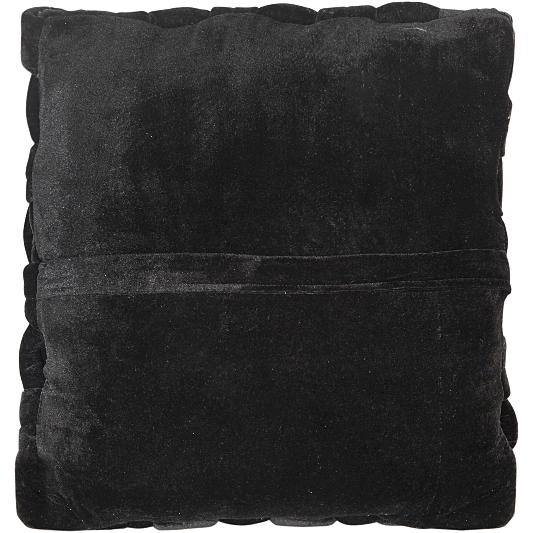 PJ 18 X 3 inch Black Pillow