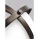 Alturas 2 Light 14 inch Brushed Oil Rubbed Bronze Convertible Semi-Flush Pendant Ceiling Light