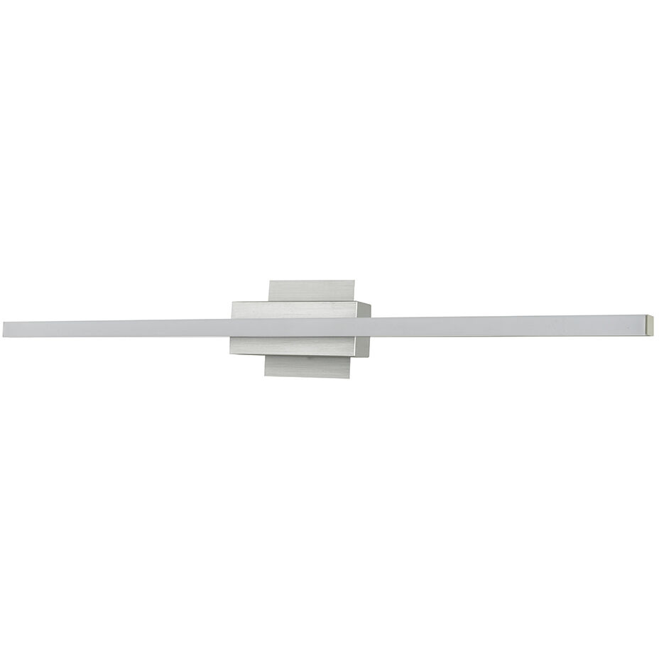 Foil LED 31.5 inch Brushed Aluminum Bath Vanity Light Wall Light