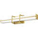 Harrison LED 25 inch Modern Gold Vanity Wall Light