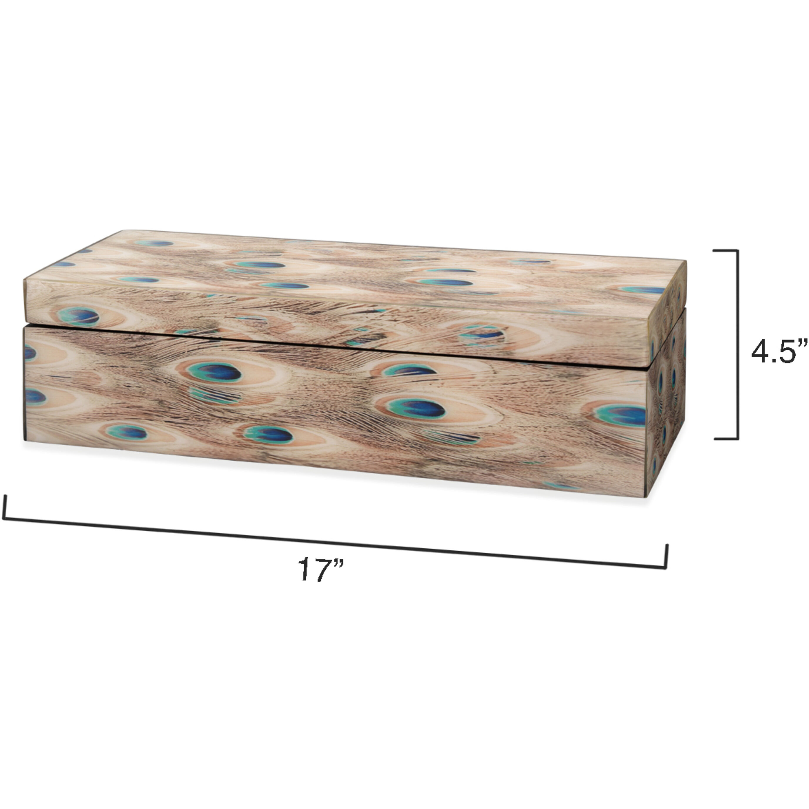 Plume 17.25 inch White Box